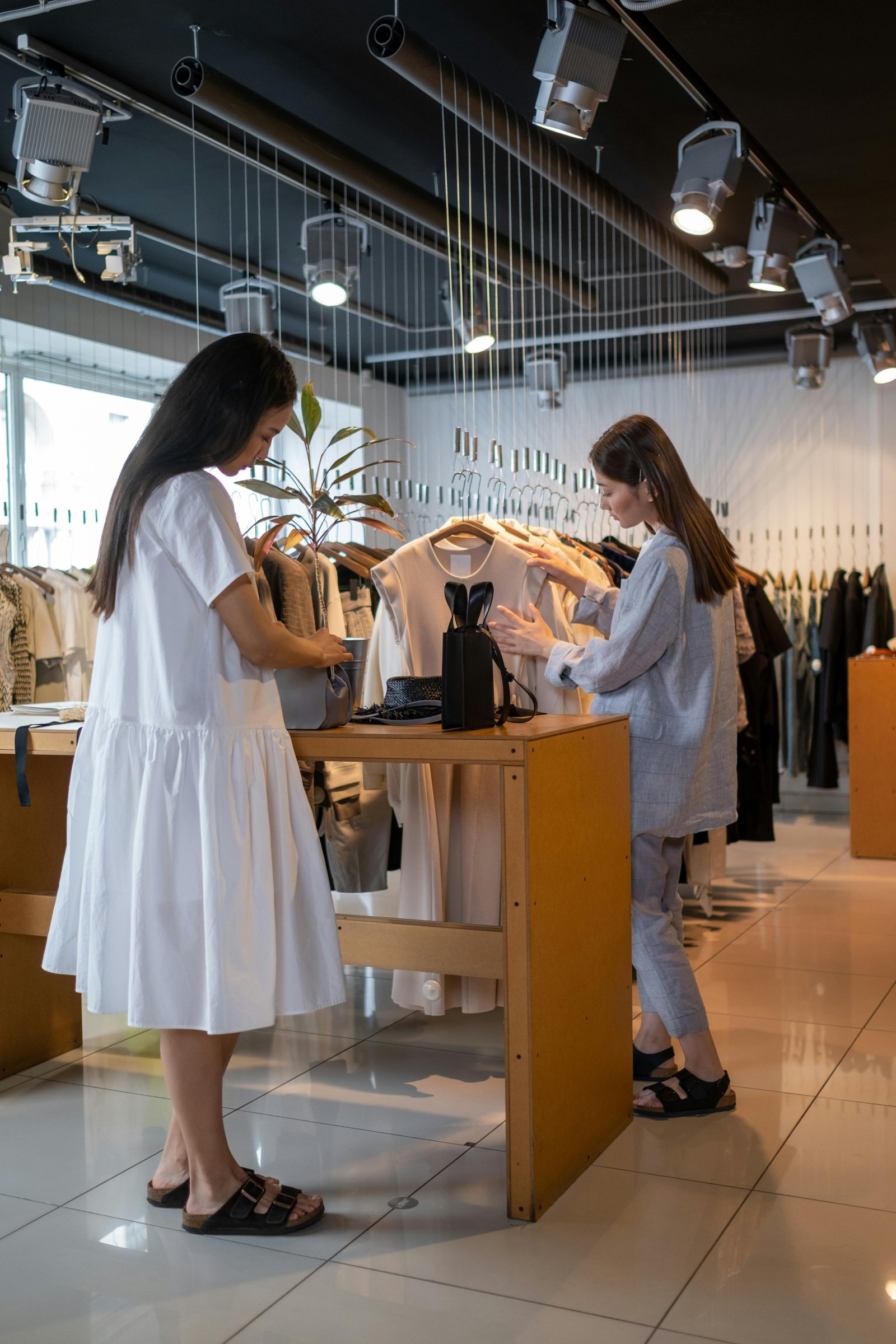Inside the Lanka Tex Store
